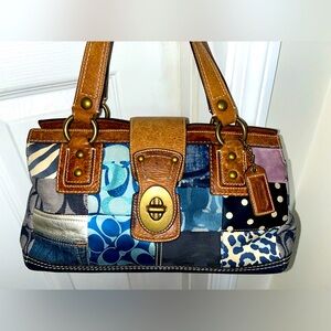Coach Vintage Patchwork Leather Handbag